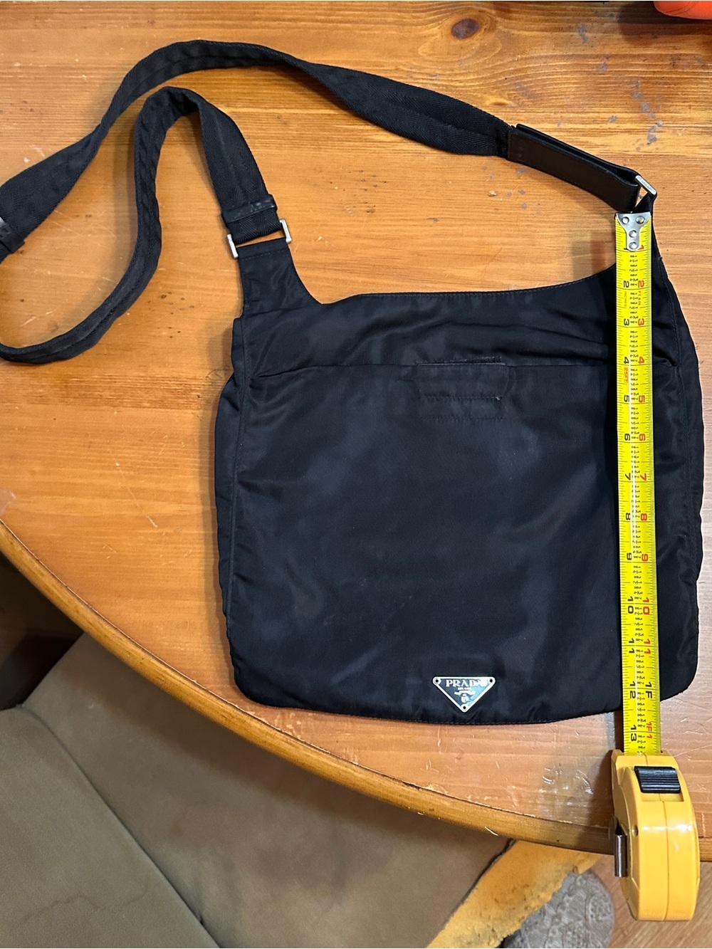 🖤 PRADA Black Tessuto Nylon Crossbody Bag • Made in Italy • Iconic Prada ✨